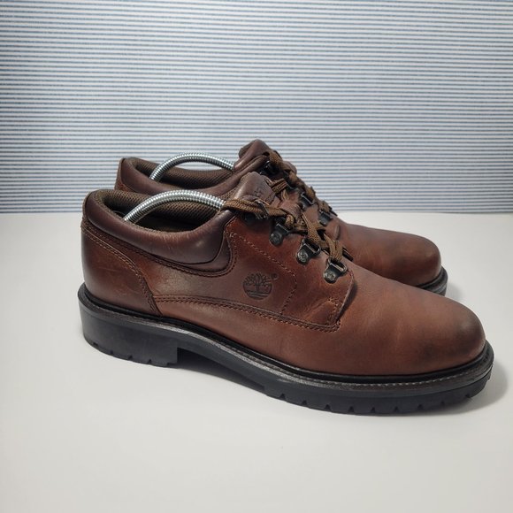 Timberland Other - Timberland Lace Up Brown Leather Derbys 4 Eye Oxford 81027 Men's Size 11.5 M